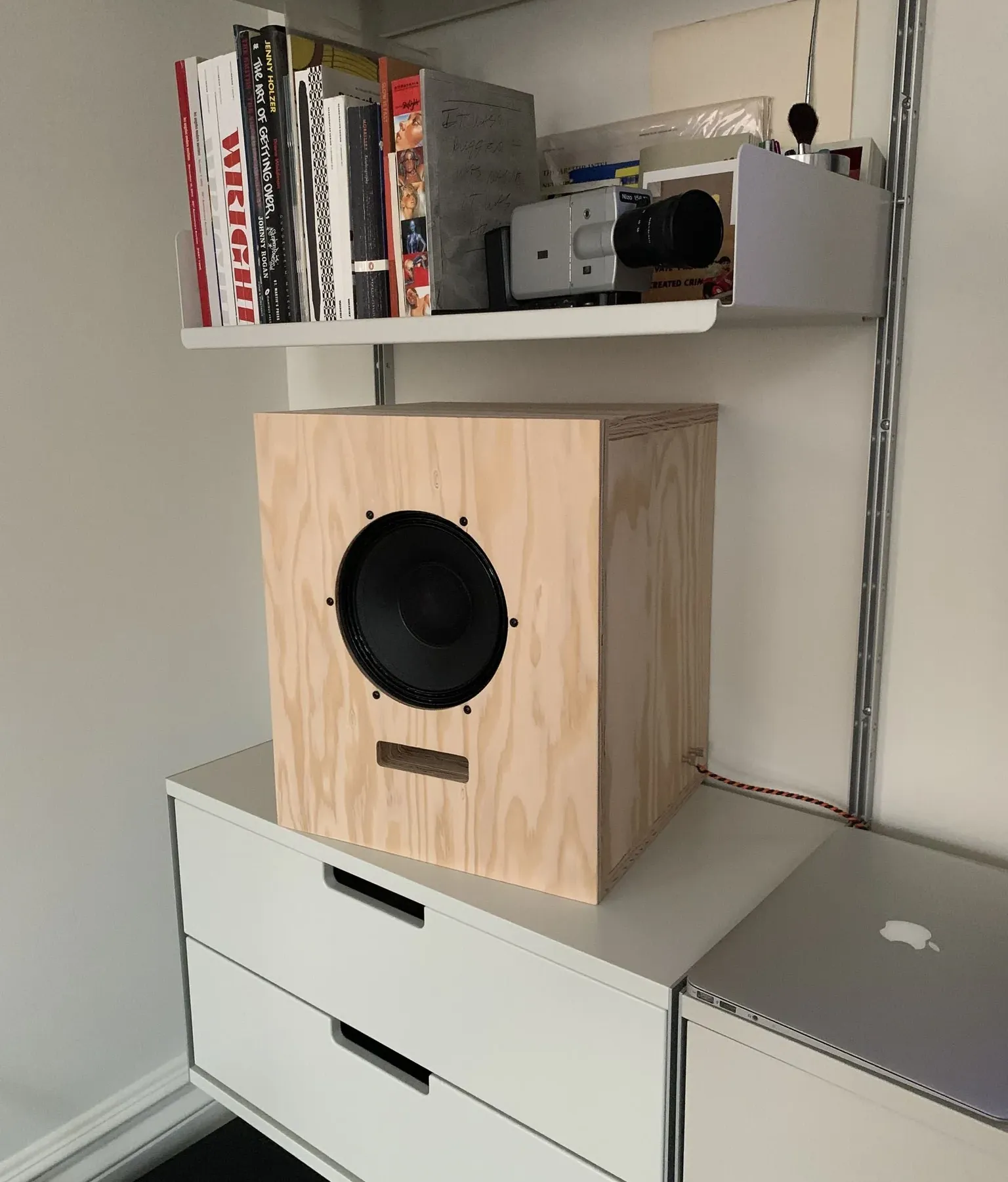 The inspiration: The Ojas Artbook Shelf Speaker