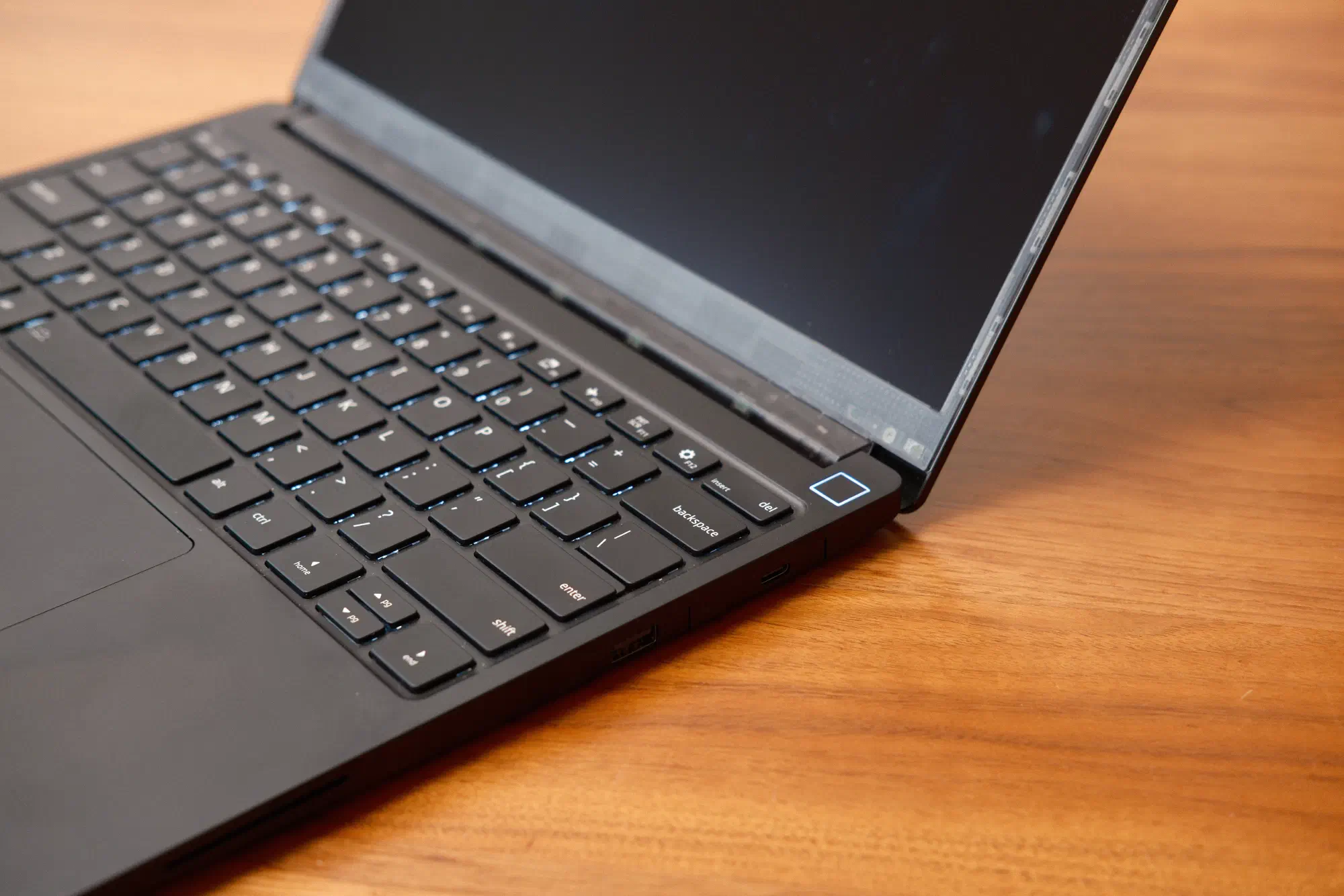 The Framework Laptop from the side