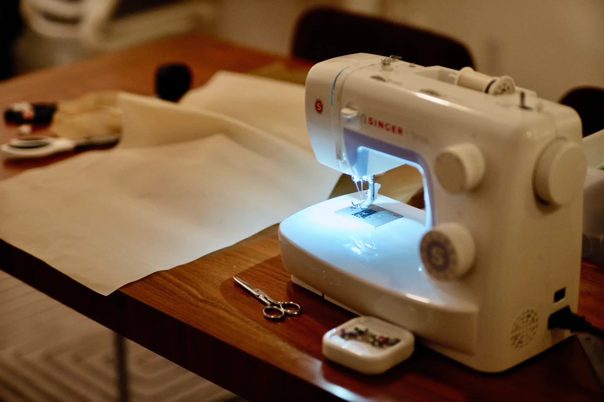 Gabrielle’s sewing machine